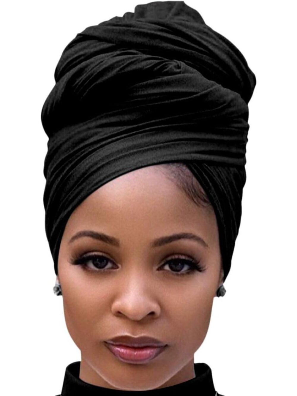 Head Wraps for Black Women Stretch Head Scarf Long African Hair Wraps Turban Hea